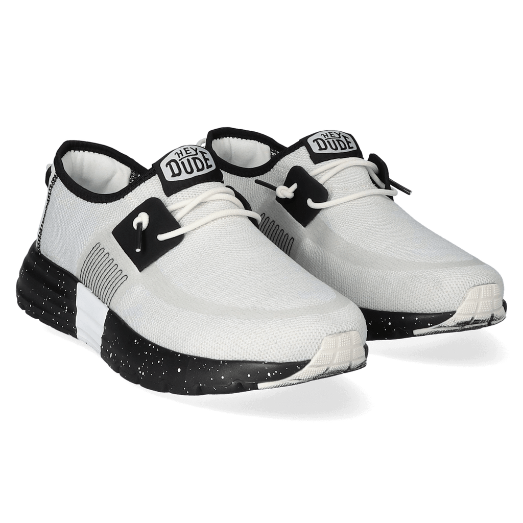 Sirocco Sport Mode Heren Sneakers Heather White/Black