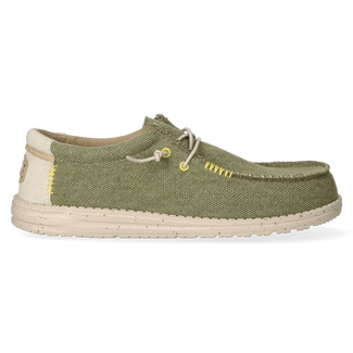 Wally Coastline Jute Heren Instappers Olive