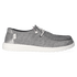 Wendy Metallic Sparkle Dames Instappers Charcoal