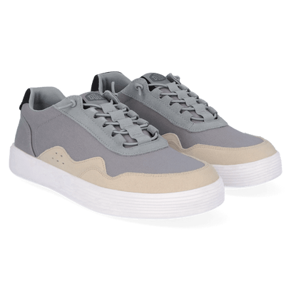 Hudson Canvas Heren Sneakers Light Grey/Almost White