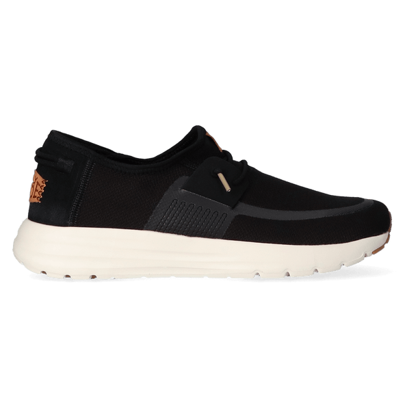 Sirocco Neutrals Heren Sneakers Black/White