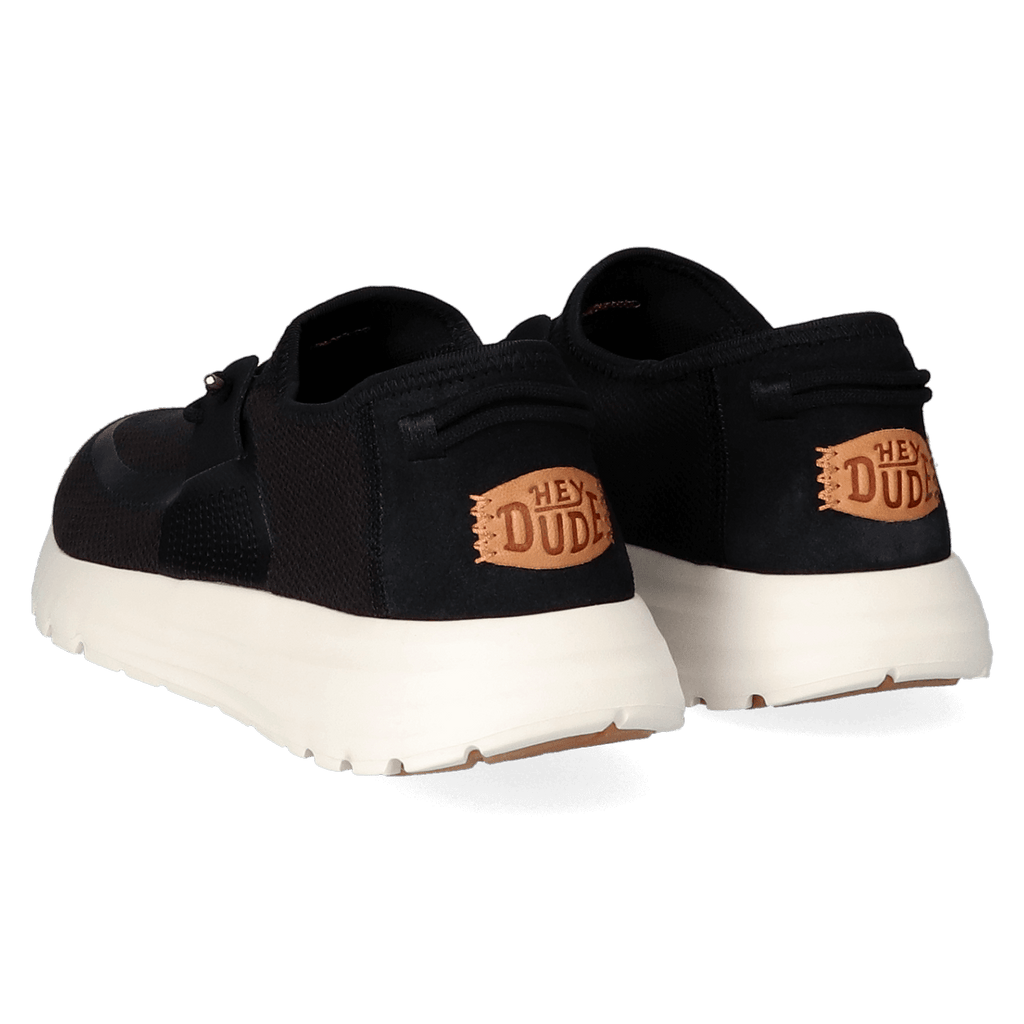 Sirocco Neutrals Heren Sneakers Black/White