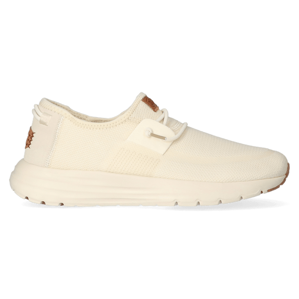 Sirocco Neutrals Heren Sneakers Almost White/White