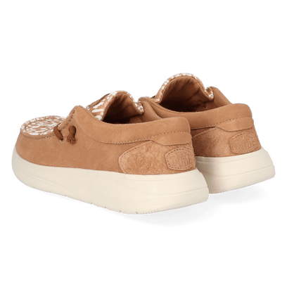 Wendy Comf Luxe Dames Instappers Tan