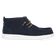 Wally Mid Waxed Canvas Heren Instappers Navy