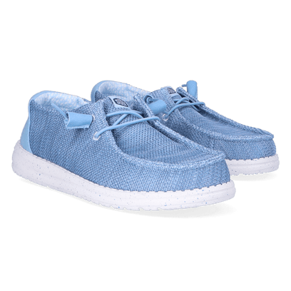 Wendy Stretch Sox Dames Instappers Blue Breeze