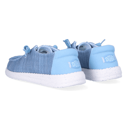 Wendy Stretch Sox Dames Instappers Blue Breeze