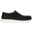 Wally Stretch Sox Heren Instappers Black/White