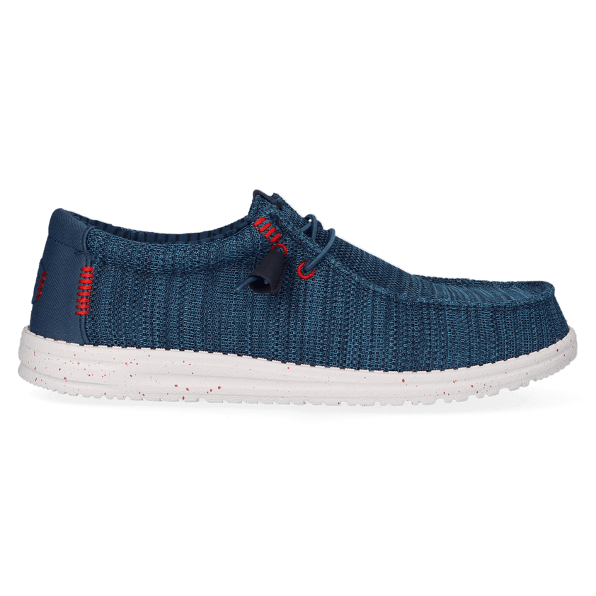 Wally Stretch Sox Heren Instappers Ensign Blue/Multi