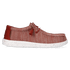 Wally Stretch Sox Heren Instappers Burnt Red/Multi