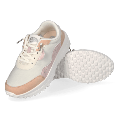 Hayden Shine Dames Sneakers Peach/White