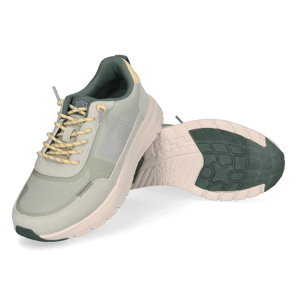 Sirocco Alta Colorblock Dames Sneakers Grey