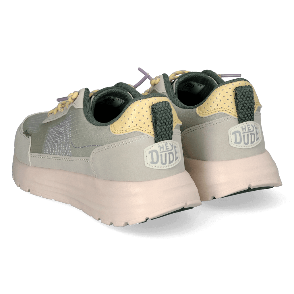 Sirocco Alta Colorblock Dames Sneakers Grey