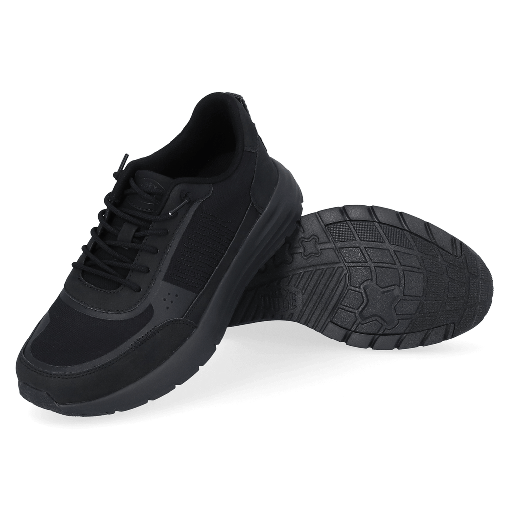 Sirocco Alta Essentials Heren Sneakers Black/Black