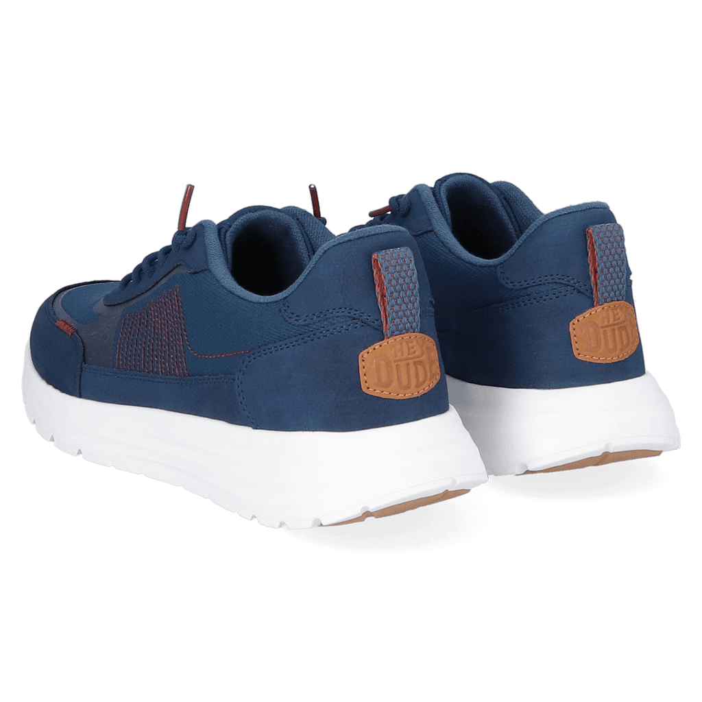 Sirocco Alta Essentials Heren Sneakers Navy/White