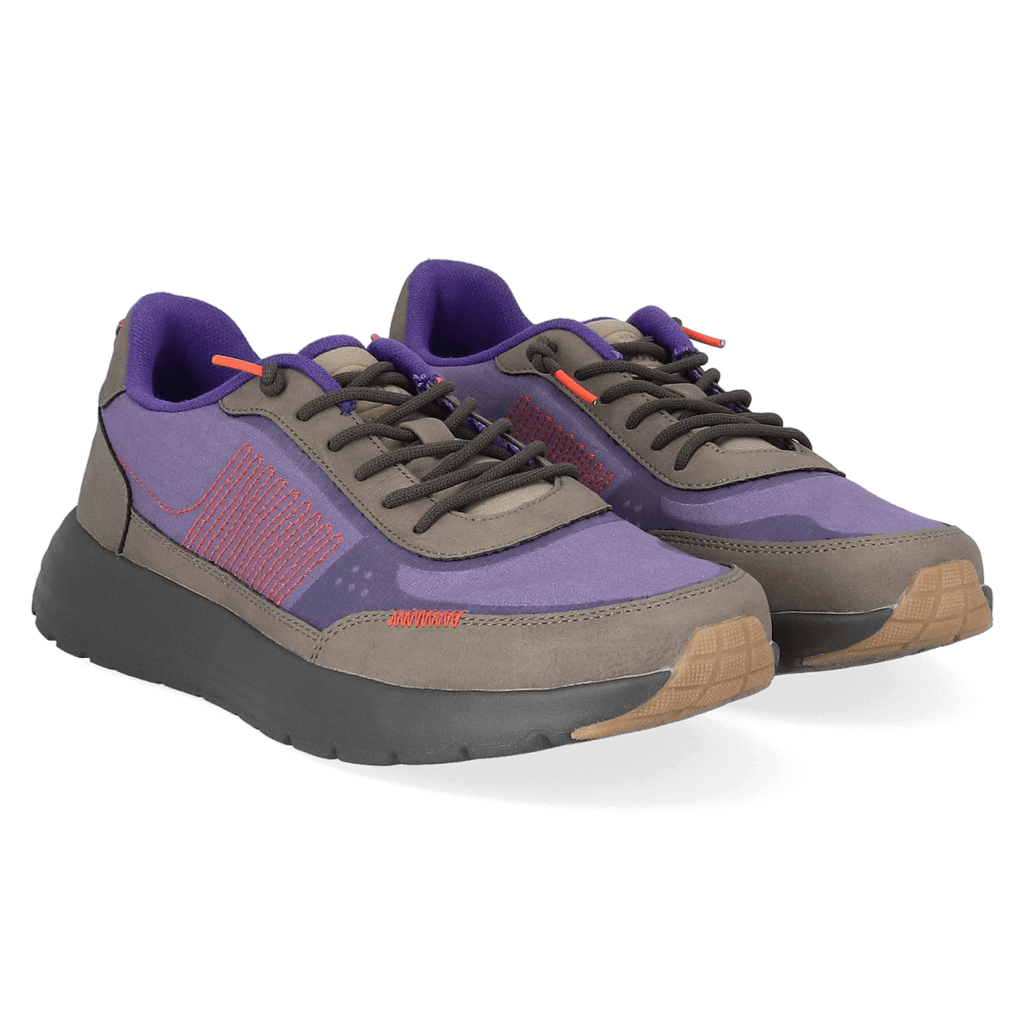 Sirocco Alta Hype Heren Sneakers Grey/Purple