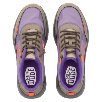 Sirocco Alta Hype Heren Sneakers Grey/Purple