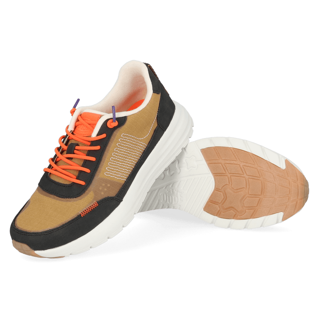 Sirocco Alta Hype Heren Sneakers Walnut