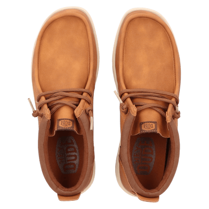 Wally Mid GripR Classic Heren Instappers Cognac/Tan