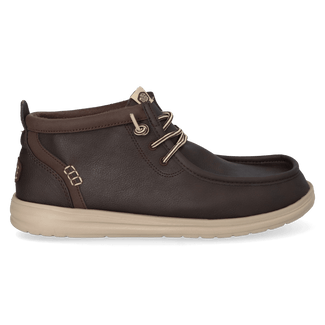 Wally Mid GripR Classic Heren Instappers Mole Brown