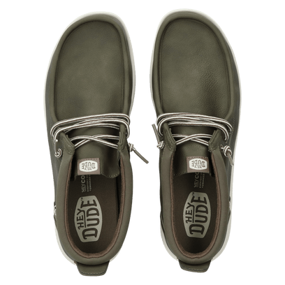 Wally Mid GripR Classic Heren Instappers Deep Olive