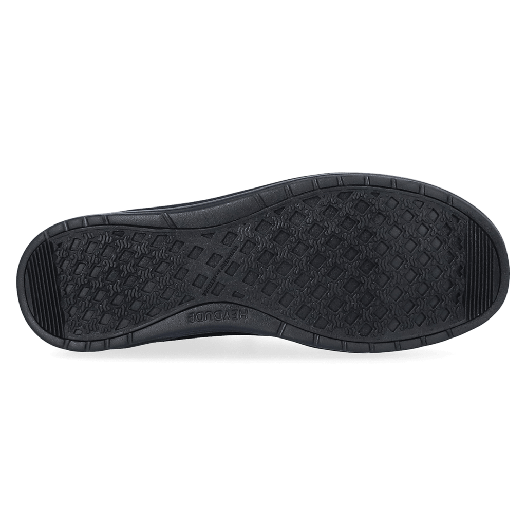 Wally Mid GripR Warmth Heren Instappers Black/Black