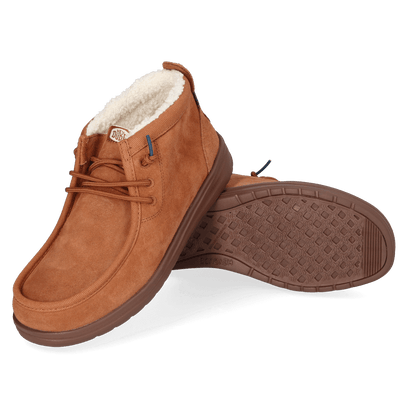 Wally Mid GripR Warmth Heren Instappers Brown