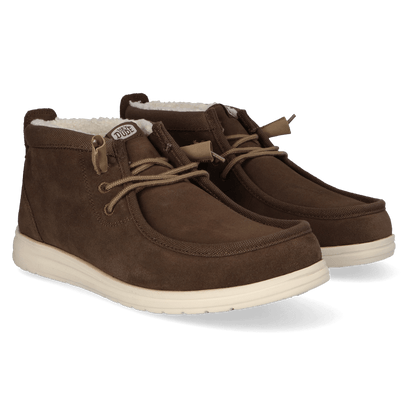 Wally Mid GripR Warmth Heren Instappers Chocolate Chip/Multi