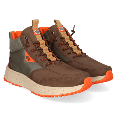 Tahoe Nylon Heren Boots Dusty Green/Multi