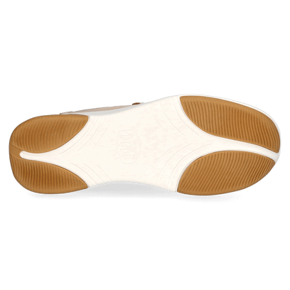 Wally Drift Mesh Heren Instappers Irish Cream/White