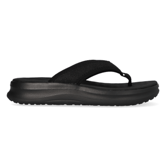 Tide Flip Dames Slippers Black/Metallic