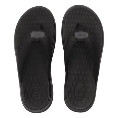 Tide Flip Dames Slippers Black/Metallic
