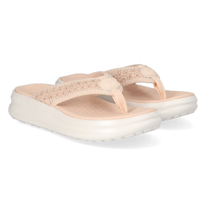 Tide Flip Dames Slippers Champagne/White