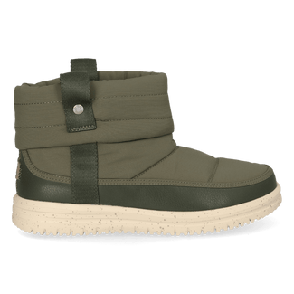 Camden Cuff Nylon Quilt Dames Boots Dark Olive
