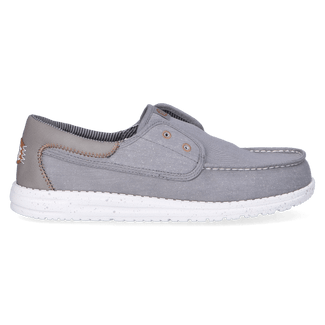 Wally Cru Stretch Canvas Heren Loafers Flannel Grey/Multi