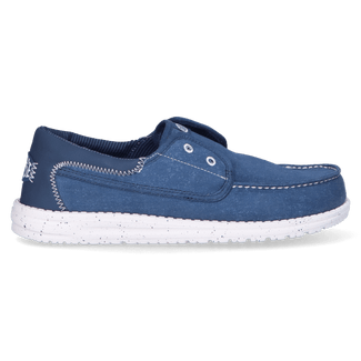 Wally Cru Stretch Canvas Heren Loafers Ensign Blue/Multi