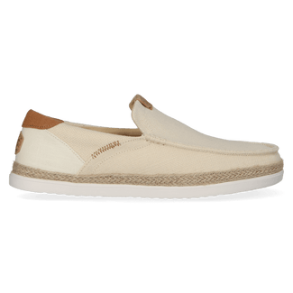 Harbor Lo Heren Espadrille Loafer Egret/Multi