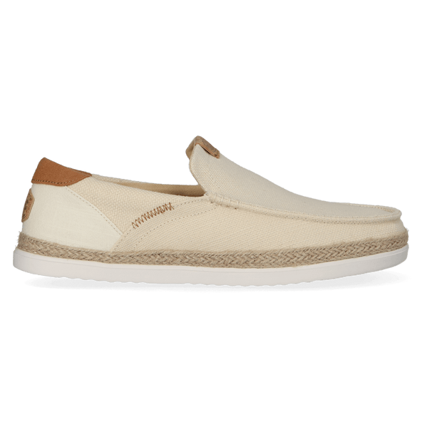 Harbor Lo Heren Espadrille Loafer Egret/Multi