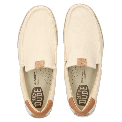 Harbor Lo Heren Espadrille Loafer Egret/Multi