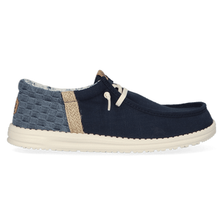 Wally Funk Summer Stitch Heren Instappers Navy Blazer/Multi