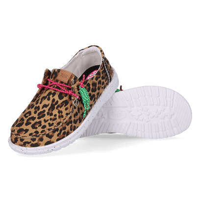 Wendy Getaway Lace Dames Instappers Leopard