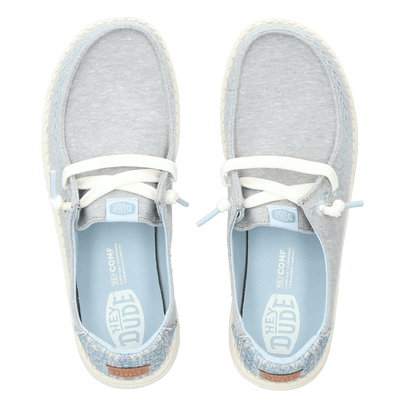 Wendy Break Surf Jersey Dames Instappers Heather Grey/Multi