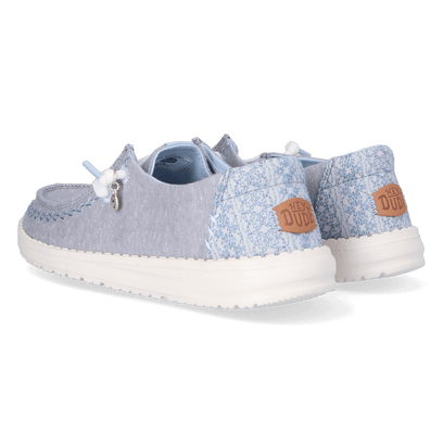 Wendy Break Surf Jersey Dames Instappers Heather Grey/Multi