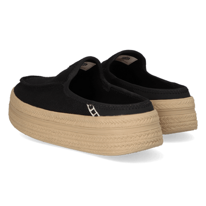 Austin Lift Espadrille Woven Dames Instappers Black