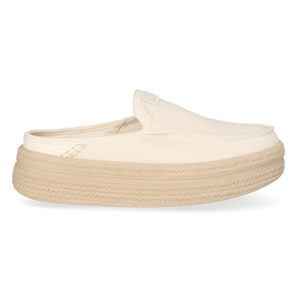 Austin Lift Espadrille Woven Dames Instappers Egret