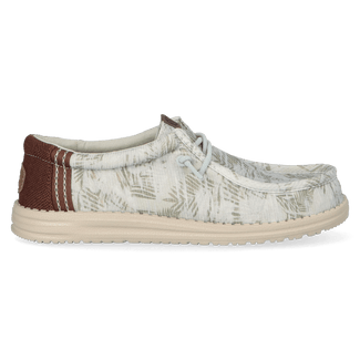 Wally Washed Palm Heren Instappers Harbor Green/Multi