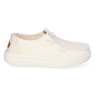 Wendy Rise Chambray Grid Dames Instappers Snow White