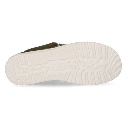 Wally Mesh Neutrals Heren Instappers Winter Green/Multi