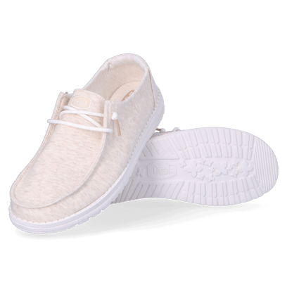 Wendy Stretch Jersey Dames Instappers Oatmeal