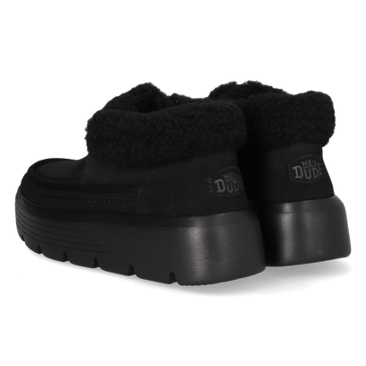 Austin Edge Lounge Dames Boots Suede Black